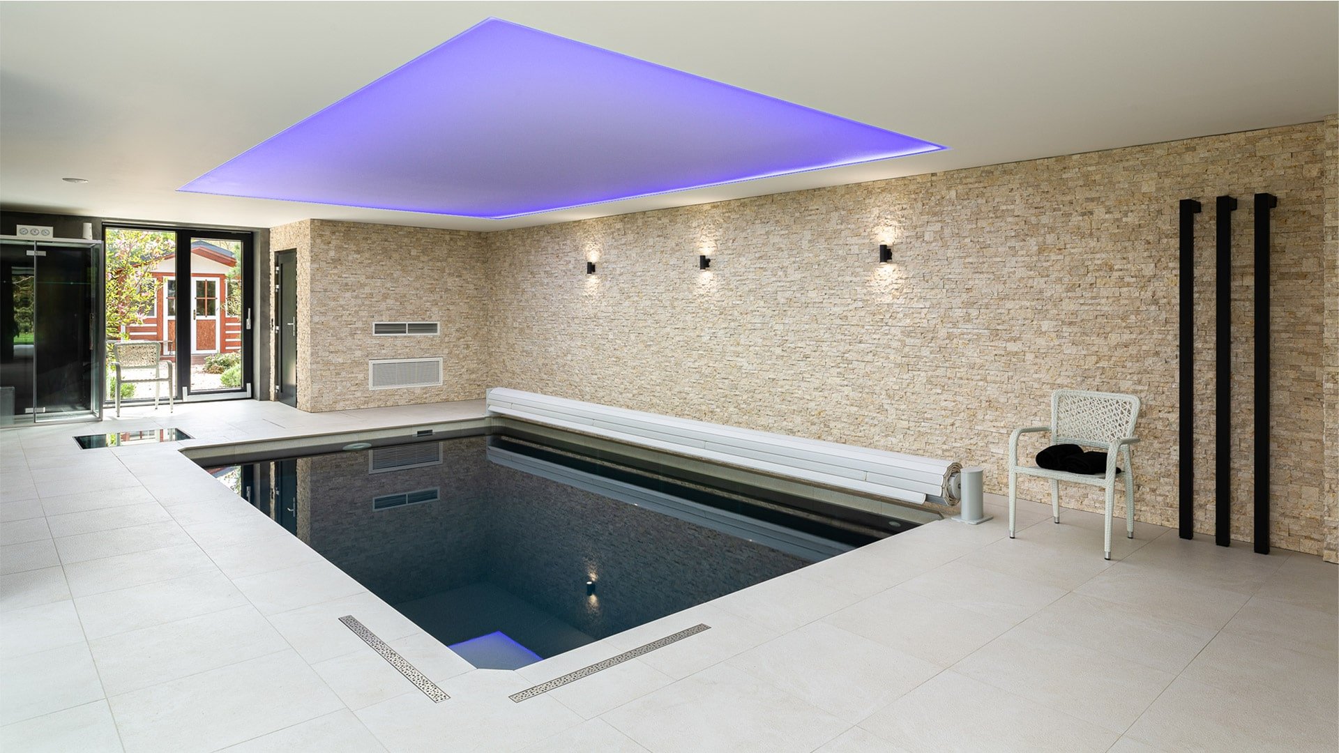 Exkluzivní wellness propojený s pohodovou terasou